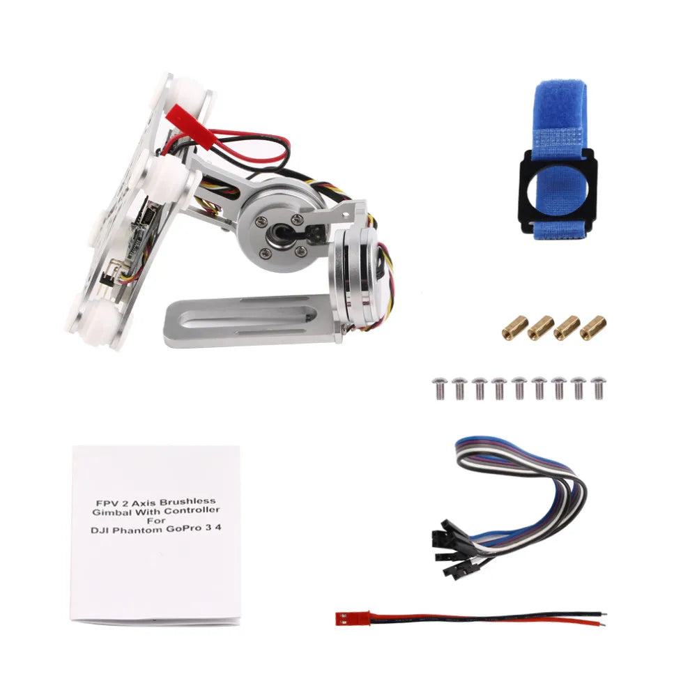 FPV 2 Axle Brushless Gimbal With Controller For Rc Drone Phantom GoPro 3 4 Dropship 17 aeProduct.getSubject()
