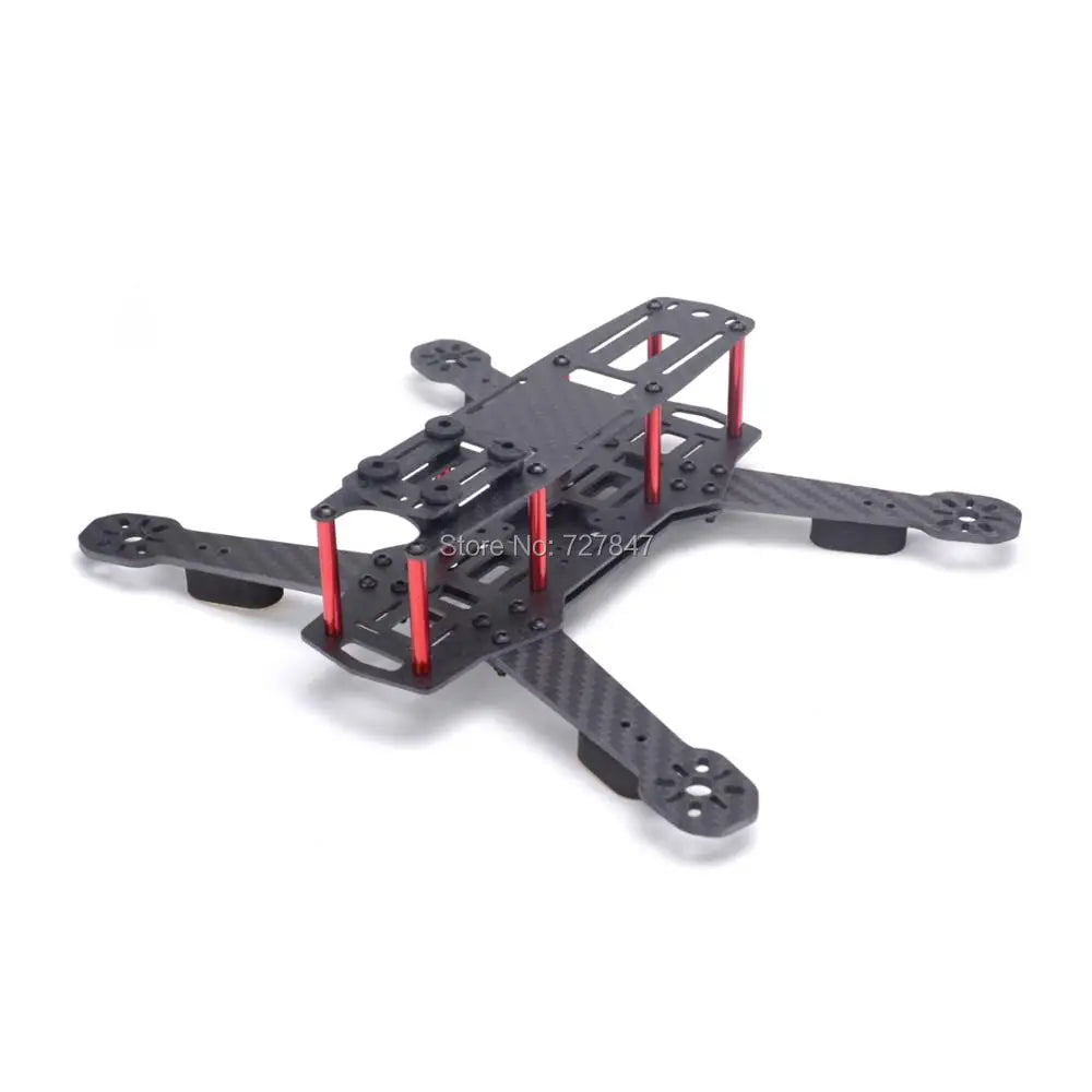 Flysky I6 Radio Mini ZMR250 QAV250 250mm Carbon Fiber Frame 2204 2300KV Motor 20A BLHeli_S ESC W/ LED F4 V3S Flight Control Kit 22 high performance processor, the response is fast and the throttle response is quick.