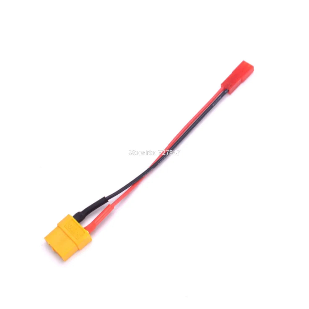 FPV Drone Charger Adapter, Readytosky XT60 connector to JST plug charger adapter lead 22AWG
