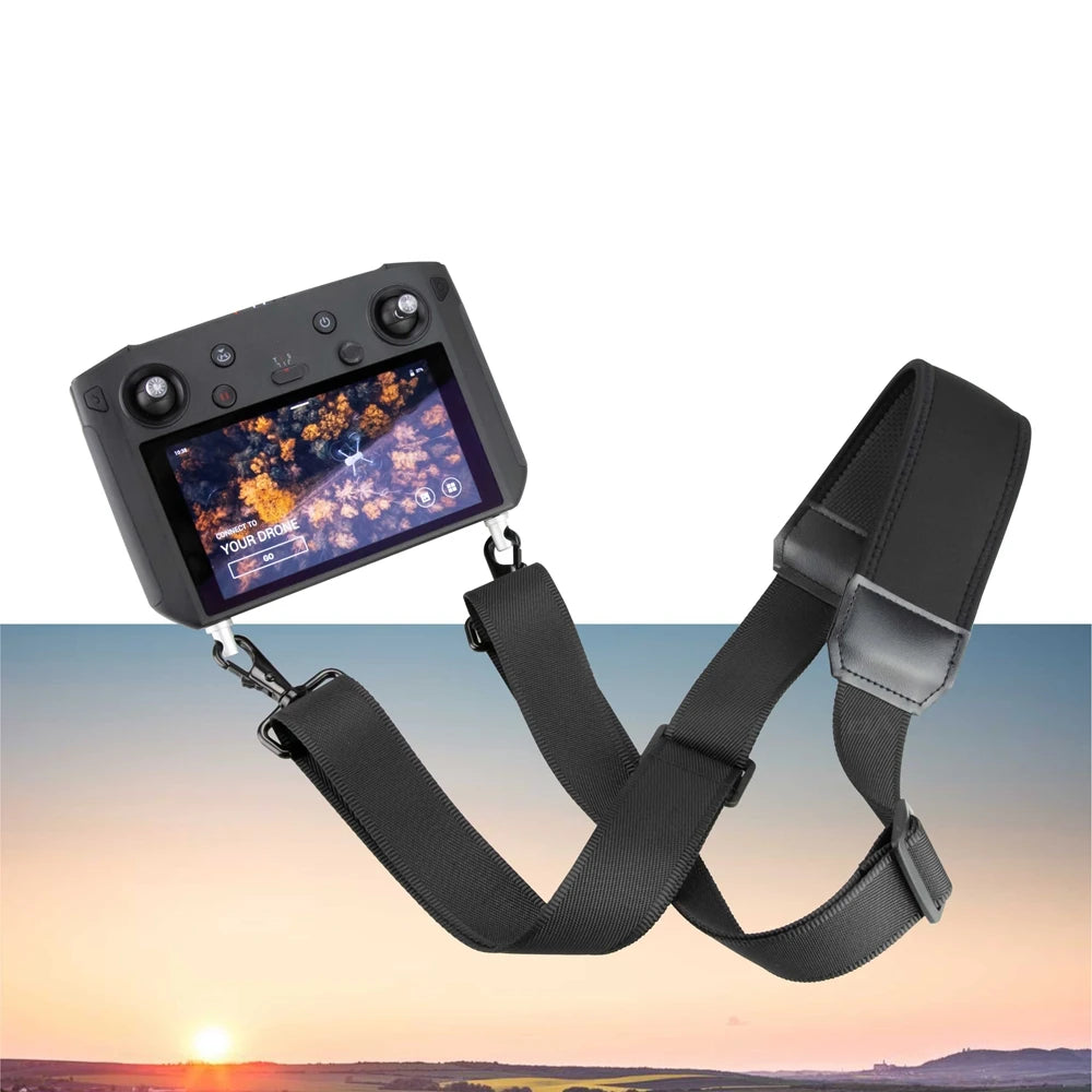Neck Strap Lanyard for DJI MAVIC 2 Pro Zoom/MINI 3 PRO Drone Smart Controller Spare Parts Comfortable Sling with Metal Buckle 7 the lanyard is widened to increase the force area, for comfortable using .