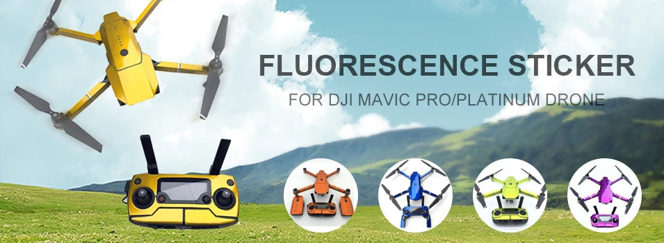 FLUORESCENCE STICKER FOR DJI MAVIC PROIPLATINUM