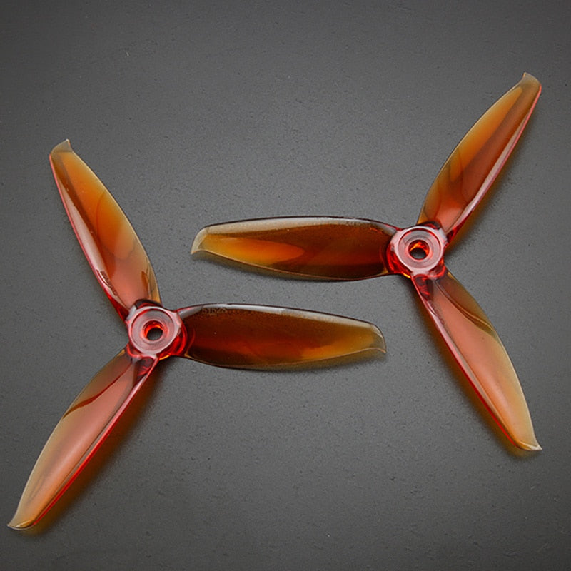 6 Pairs  5 inch GEMFAN 5152 3 Paddles Propeller - Prop For Brushless Motors FPV Freestyle Frame Freestyle Frame FPV Racing Drone