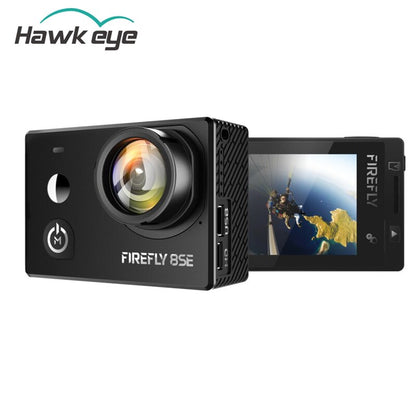 Hawkeye Firefly 8SE Action Camera - 4K 90 Degree / 170 Degree Screen WIFI FPV Action Camera Ver2.1 Sports Recording RC Models