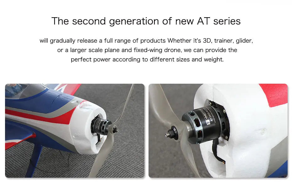 T-MOTOR AT3520 Motor - Long Shaft KV550 KV720 KV850 brushless motor Max Thrust 4.3KG for long range drones fixed wing uav Airplane Drone 15 T-MOTOR, the second generation of new AT series will gradually release a full range of products .