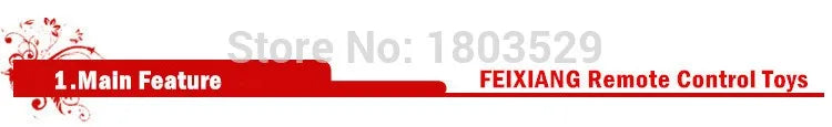 Store No: 1803529 1.Main Feature FEIXIANG Remote Control