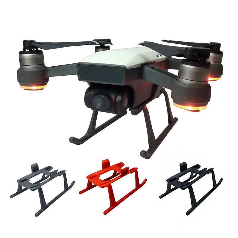 Landing Gear for DJI Spark Drone, other objects under the landing gear will block the height sensor . this will cause the Spark drone