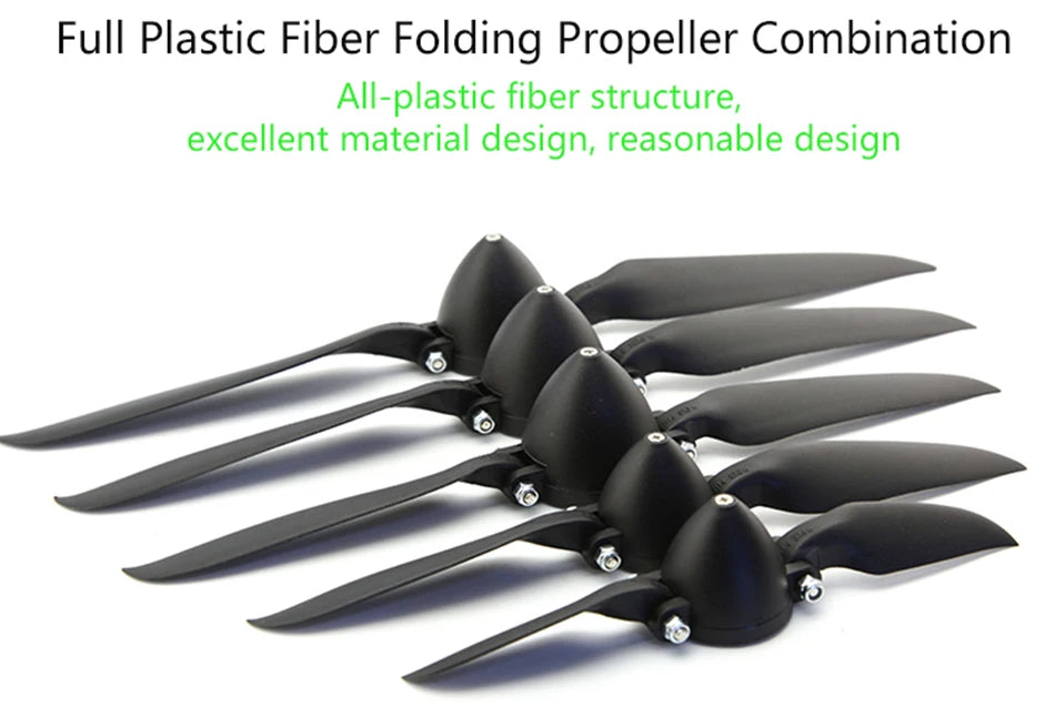 Full Plastic Fiber Folding Propeller Combination AII-plastic fiber structure, excellent material design