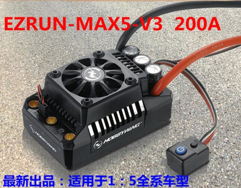 Hobbywing EzRun Max Series ESC, EZRUN-MAXS 43 2OOA Bn6ka GbF