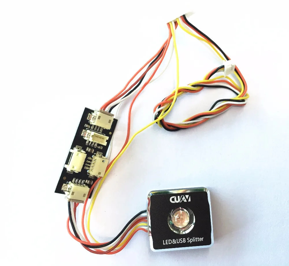 CUAV hot 12C expansion board and LED lamp module accessories for FPV UAV
