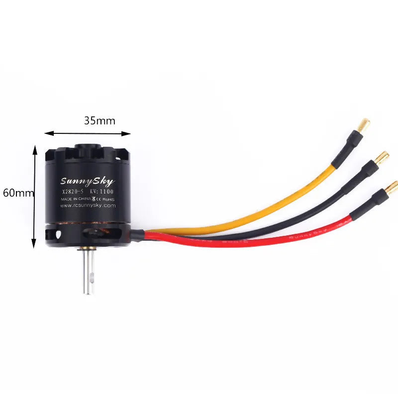 Sunnysky X2820 800KV 920KV 1100KV Brushless Motor For RC helicopter Airplane FPV Quadcopter milti rotor 16 Sumnysky 60mm 72820-5 KV; 1100 MAc Eine Rule