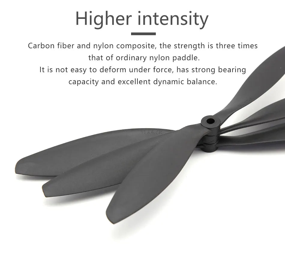 higher intensity Carbon fiber and nylon composite, the strength is three times that of ordinary nylon paddle 