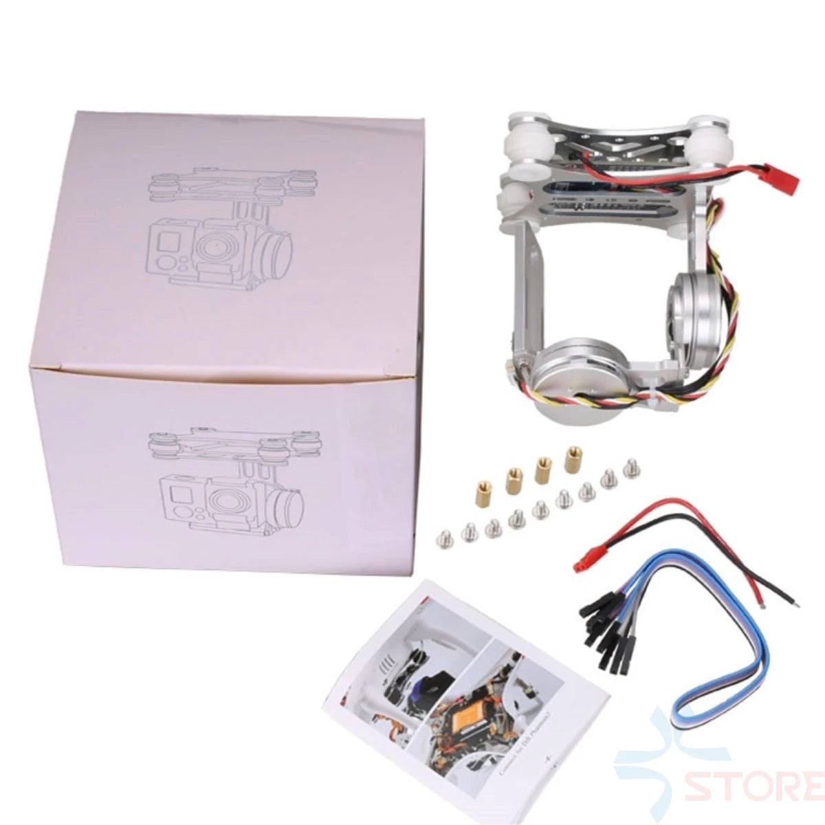 2 Aixs 2D Brushless Camera Gimbal for SJCAM Gopro XIAOMI YI Action Camera FPV Drone Multirotor Quadrocopter S500 F450 F550 22 2 Aixs 2D Brushless Camera Gimbal for Gopro SJCAM XIAOMI YI Action Camera Eken F450 F550 S500 FPV Drone Multirotor Quadrocopter