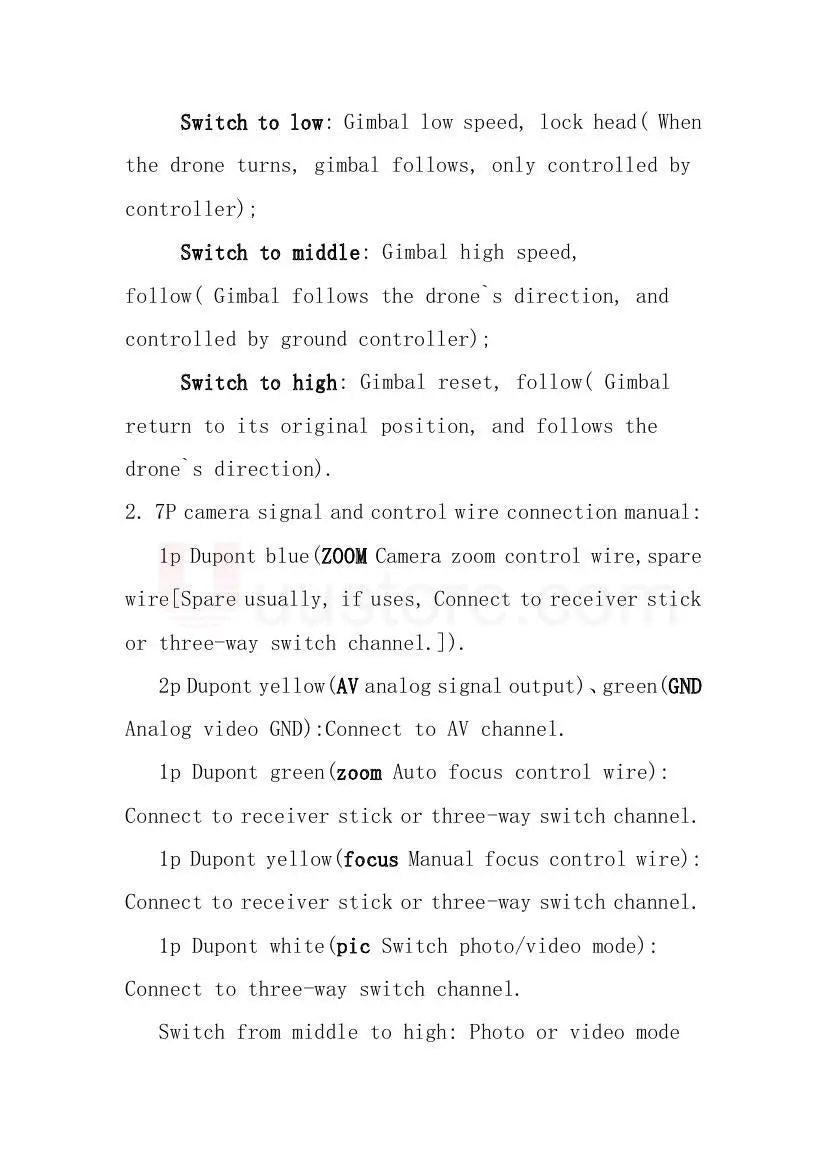 Pro 3-axis 18x Optical Zoom Aerial Camera SPECS 1080p Full HD Zoom Gimbal Long Distance Zoom 11 aeProduct.getSubject()