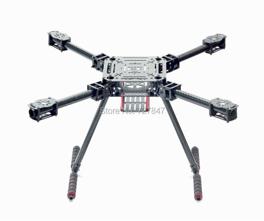 Upgrade ZD550 550mm / ZD680 680mm Carbon Fiber Quadcopter Frame - for F550 FPV Quad with Carbon Fiber Landing Skid
