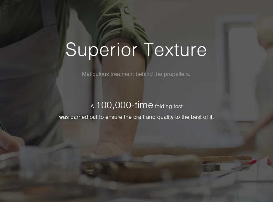 Superior Texture . 100,000-time folding test carried out to ensure the craft and quality to