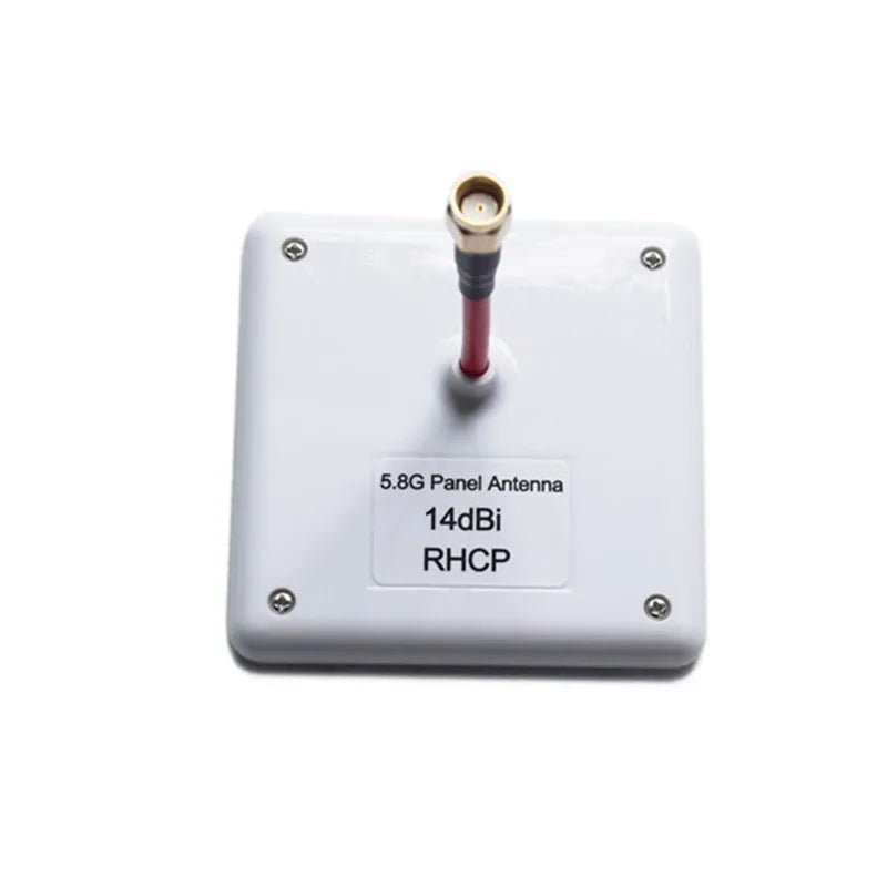 ZRC 5.8G 14dbi Circular Polarized High Gain Flat Panel Antenna SMA/RP-SMA LHCP/RHCP for FPV Transmitter VS Immersion Fatshark 11 5.8G Panel Antenna 14dBi RH