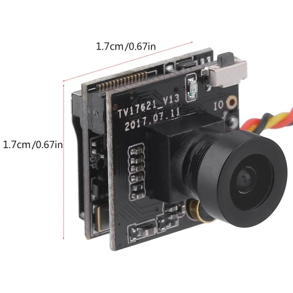 Turbowing DVR 1/3 700TVL 120 Degree COMS FPV Camera NTSC CYCLOPS 3 DVR Camera