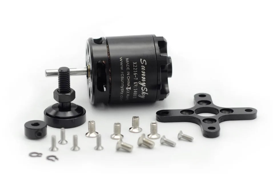 1/2/4 pcs SunnySky X2216 2216 880KV 1100KV 1250KV 1400KV 2400KV II Outrunner Brushless Motor For RC Models 3D airplane 18 1/2/4 pcs SunnySky X2216 2216 880KV