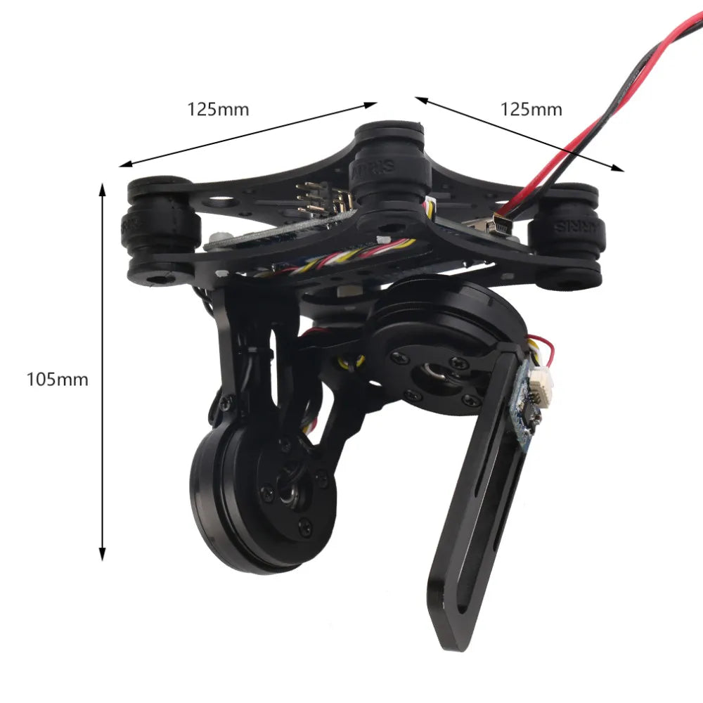 FPV 2 Axle Brushless Gimbal With Controller For Rc Drone Phantom GoPro 3 4 Dropship 16 aeProduct.getSubject()
