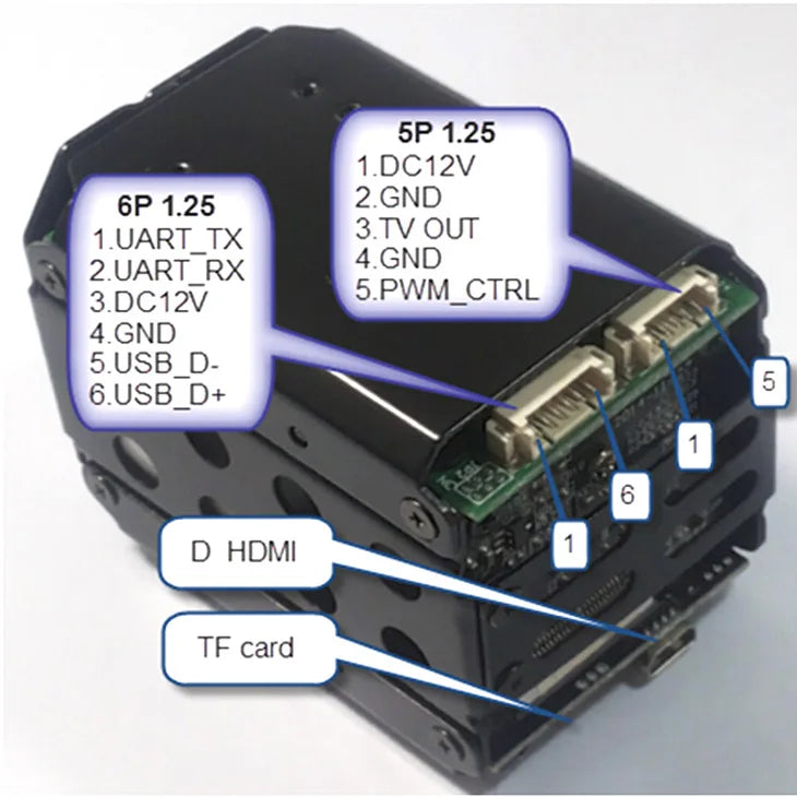 10X Zoom 1080P WDR Camera with HDMI/AV Output,OSD,DVR, Snapshot and Playback For FPV UAV Aerial Photography 12 SDS_TOP-1032H_CT (1).jpg