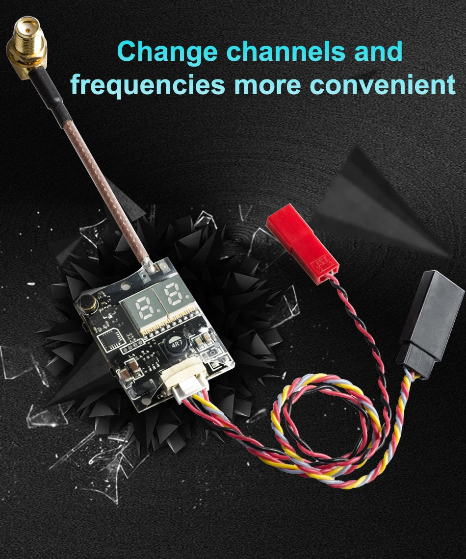 AKK CA20 Camera 600TVL Sony Super Had II CCD high picture/CA40 700TVL K31P AV FPV Transmitter for FPV Quadcopter 9 AKK CA20 Camera, Change channels and frequencies more