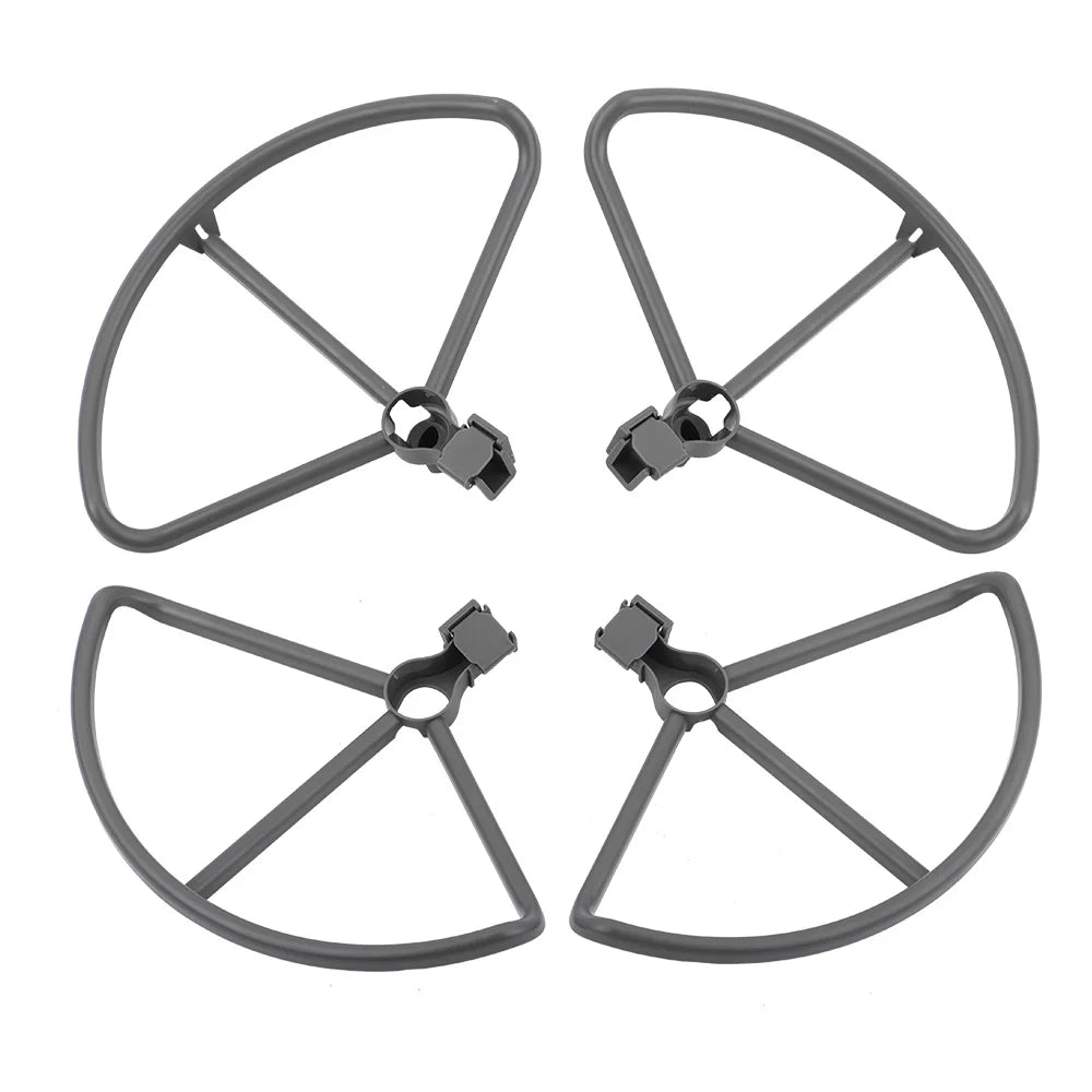 4PCS Propeller, not Affect Obstacle Avoidance.And also built in 2 rear landing gear,