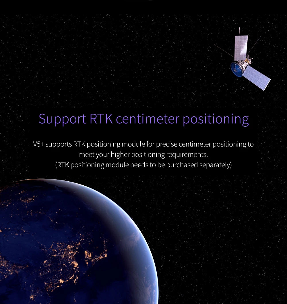 support RTK centimeter positioning VS+ supports RTK positioning module for precise centi
