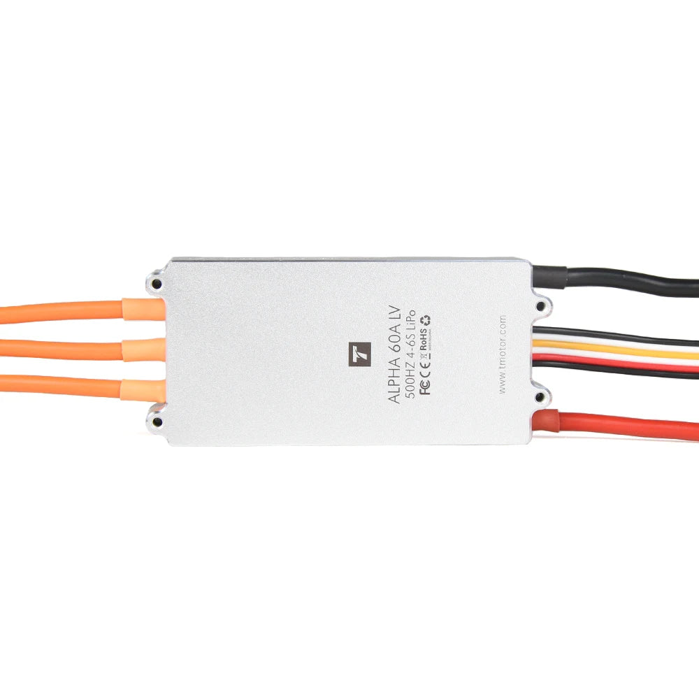 T-motor ALPHA 60A 6S Low Voltage FOC ESC - High Efficiency Electronic Speed Controller for Brushless Motor Multicopter RC Drone