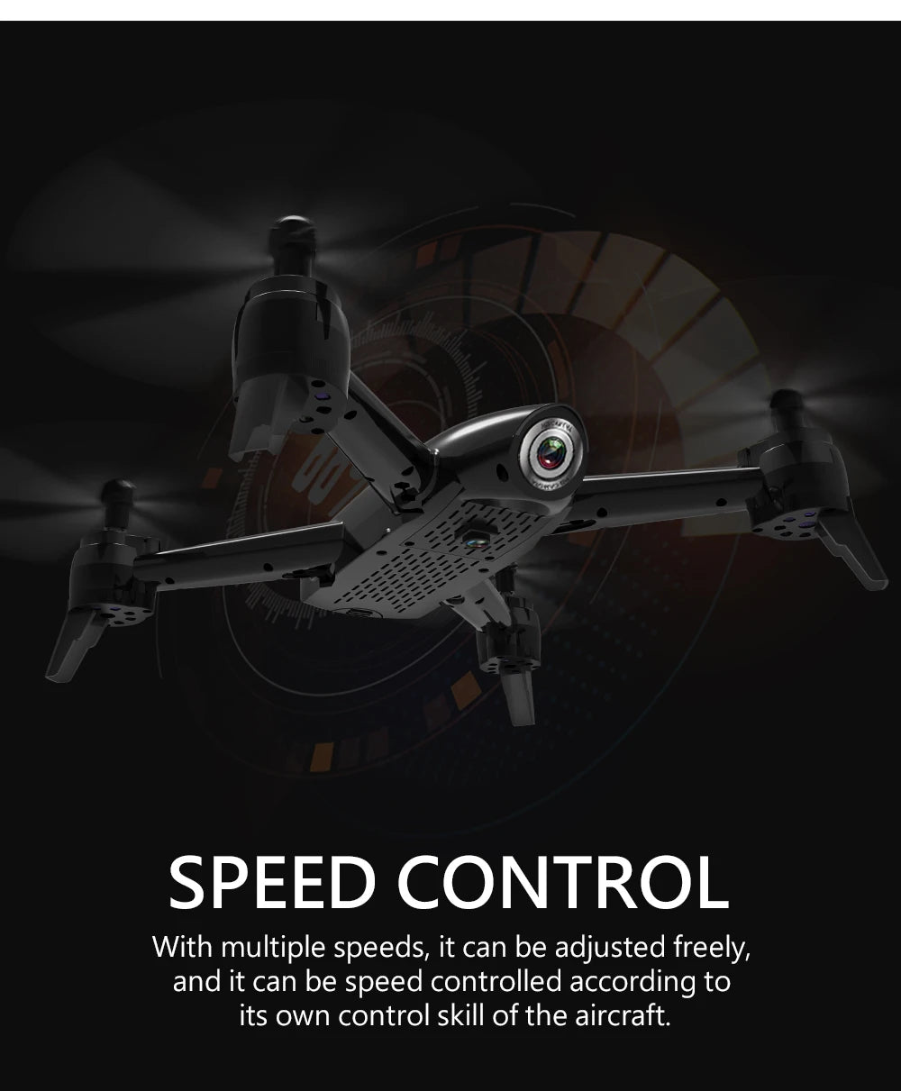 SG106 Drone, speed control with multiple speeds can be adjusted freely . it can be