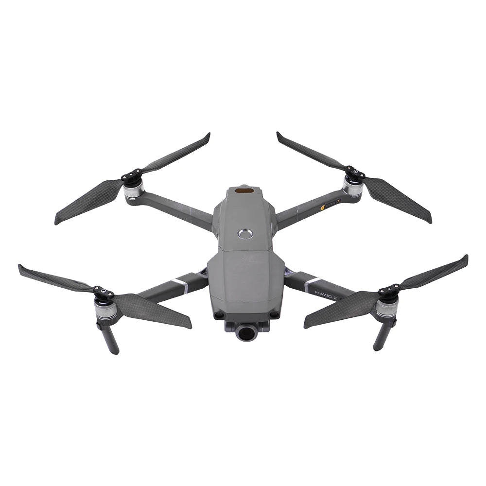 4 Pcs MAVIC 2 Low Noise Propeller Carbon Fiber Blade for DJI Mavic 2 Pro Zoom Drone Quick-release 8743 Props Wing Spare Parts 10 carbon fibre props produce less vibration due to its stiffness . it sounds quieter compare