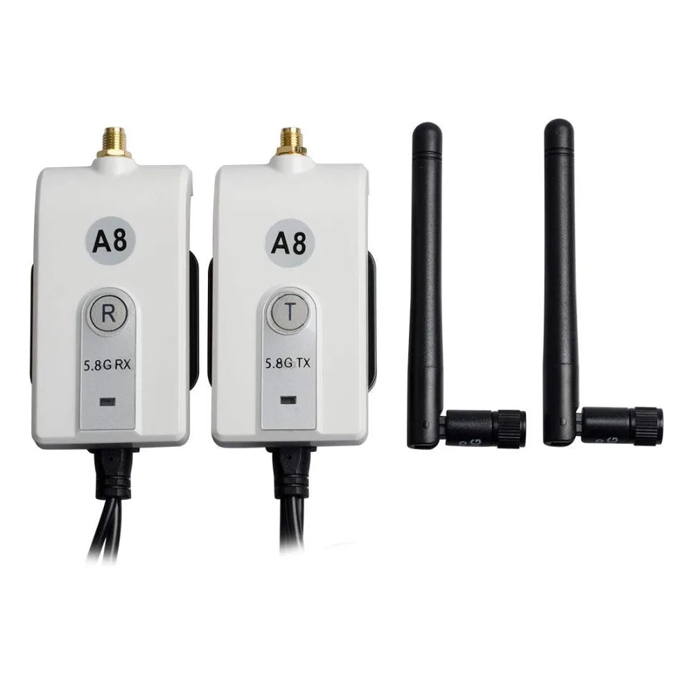 AKK A8 VTX/VRX Kit - Wireless A8-625-28 Video Transmitter & Receiver Kit for Cars, Small Trucks, Video Transmit etc. Backup Camera System 5 AKK A8 VTX, we will send you upgrated version after you placed this order
