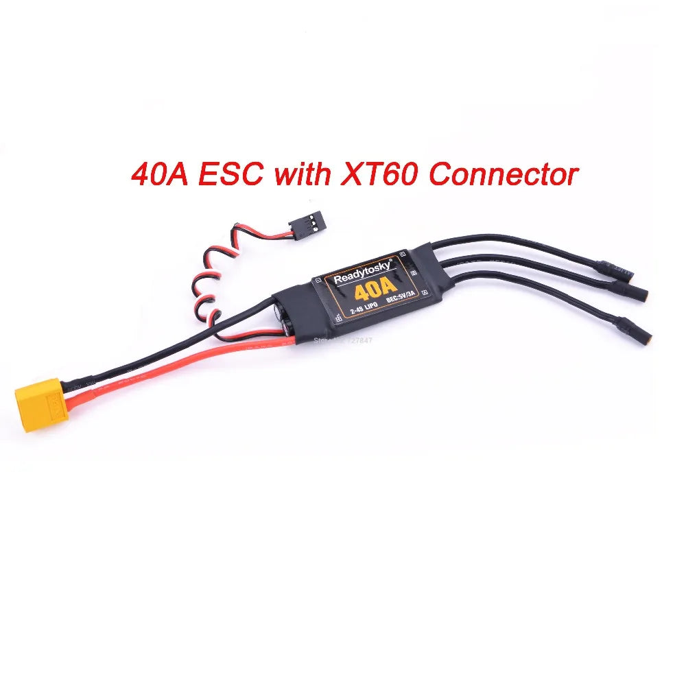 40A ESC with XT6O Connector Upo 248 27847