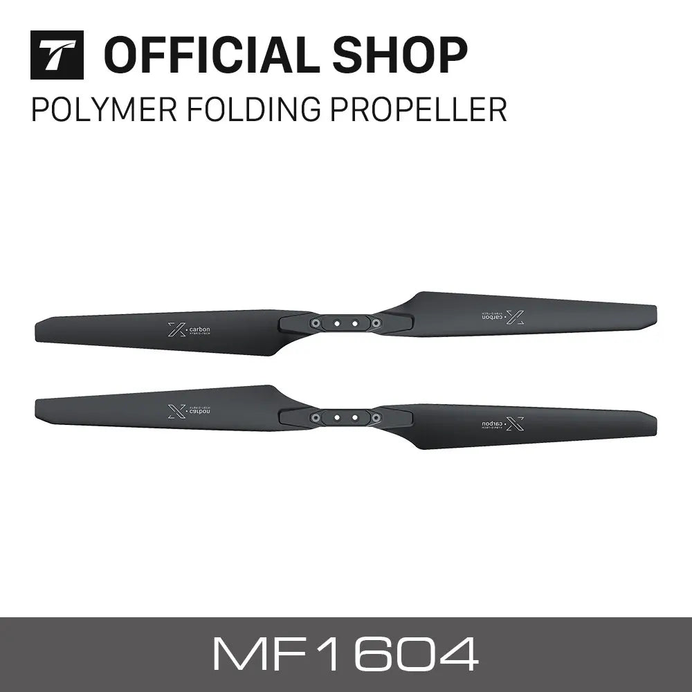 Fold Rotor T-motor MF1604 Polymer Folding propeller X*Carbon for rc multi-rotors ...