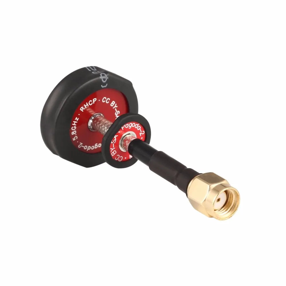 2PCS 5.8Ghz Omnidirectional Antenna SMA Connector/RP-SMA Connector for 5.8g EMAX Pagoda 2 FPV Racing Drone 17 Protective case is made of virtually unbreakable material to keep the original shape of antenna without