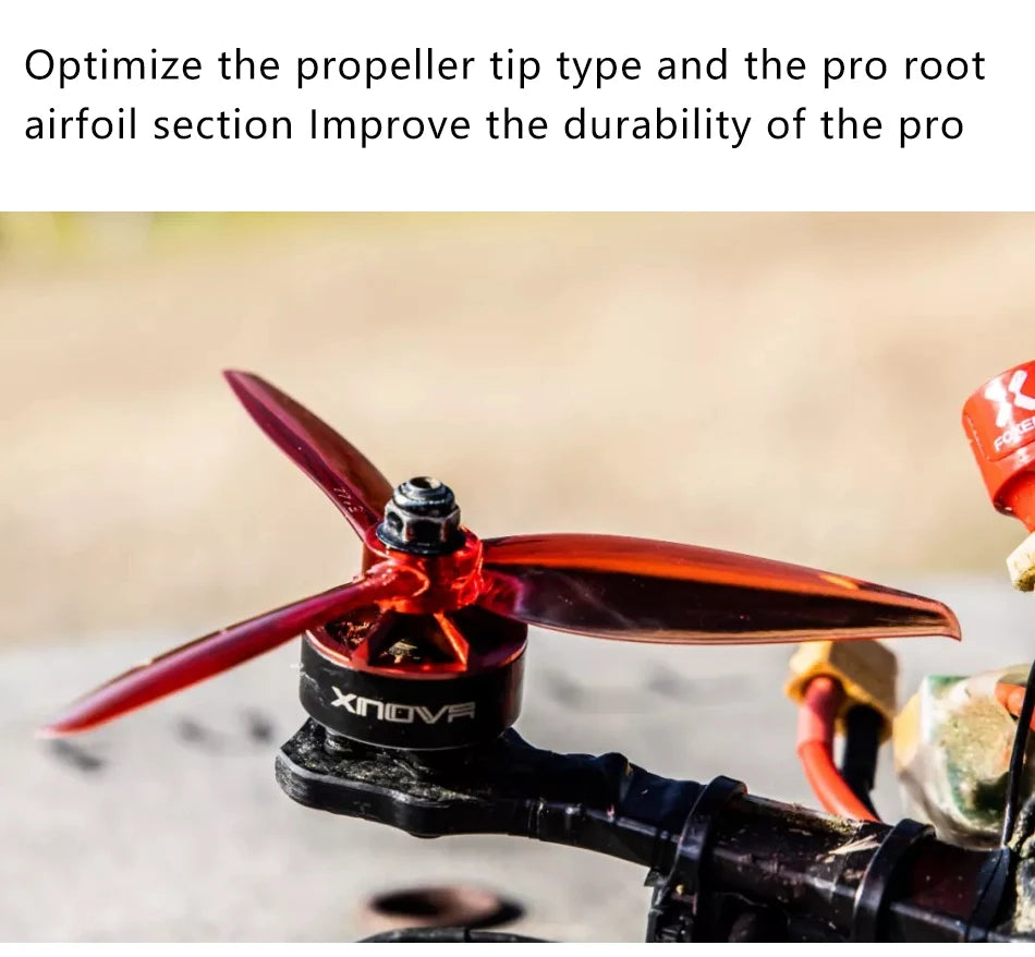 Optimize the propeller tip type and the pro root airfoil section Improve
