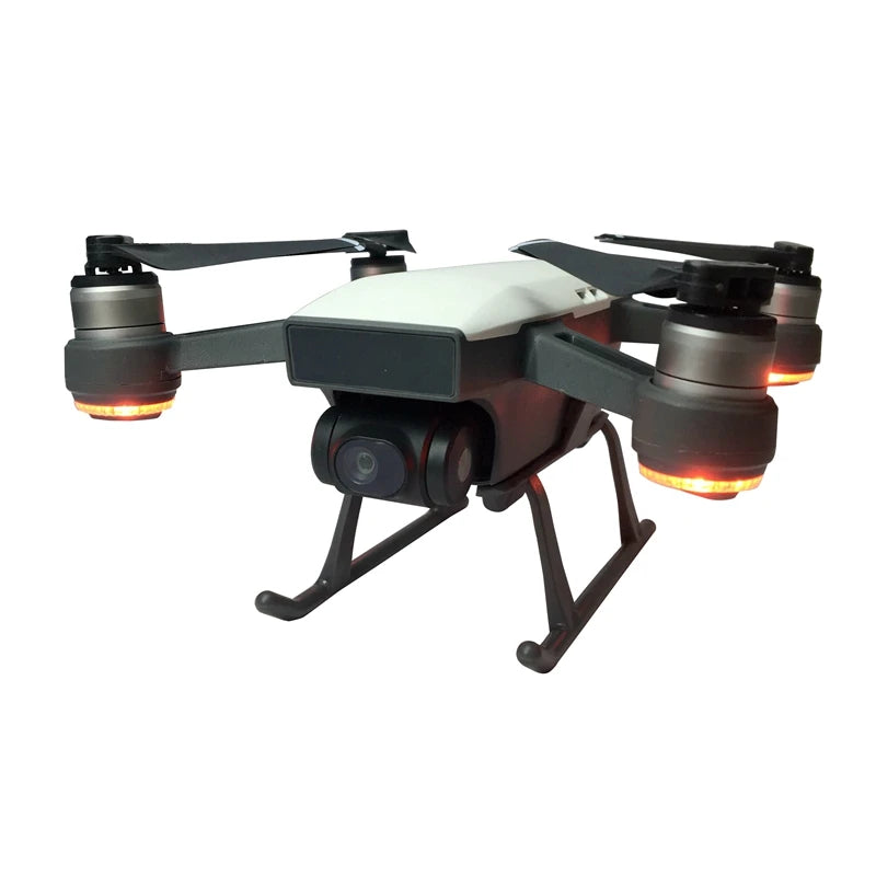Landing Gear for DJI Spark Drone, to increase the height between the fuselage and the ground by about 3.0cm .
