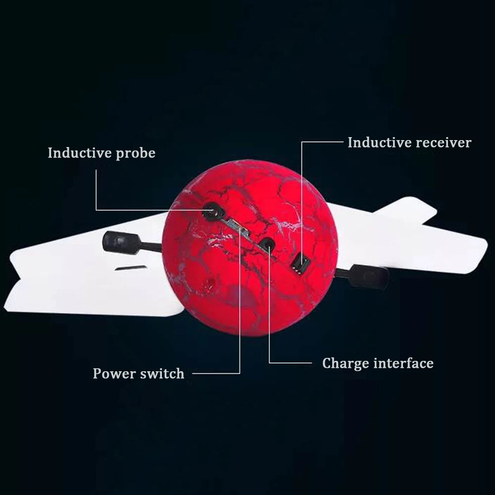 Flying Ball, Inductive receiver Inductive probe Charge interface Power