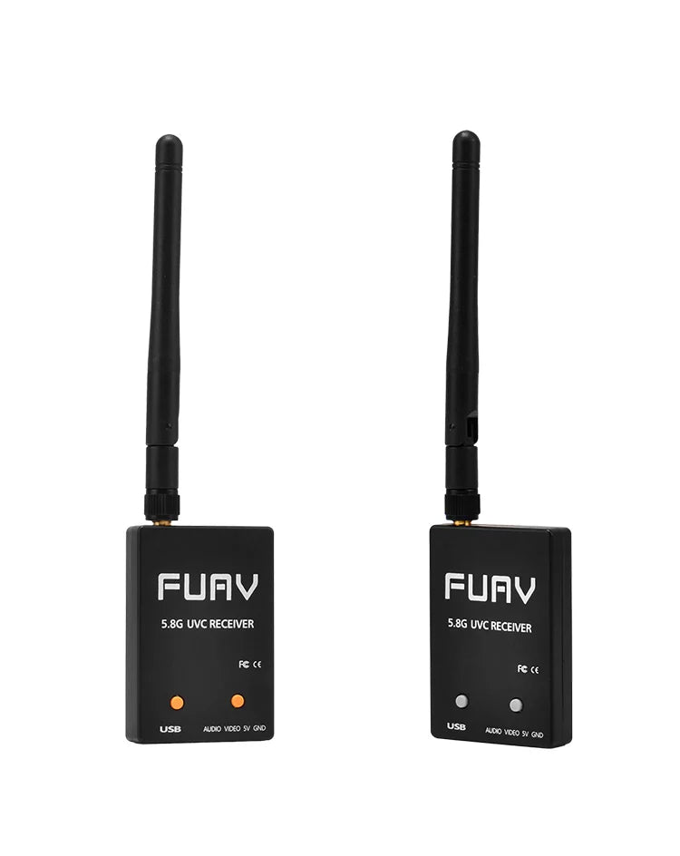 FUAV UVC Dual / Single Antenna Control OTG - 5.8G 150CH Full Channel FPV Receiver W/Audio for RC Drone Parts 14 FUAV UVC Dual / Single Antenna Control OTG, original 150 point full frequency band scan 1500 times to calculate the intensity of RSSI .