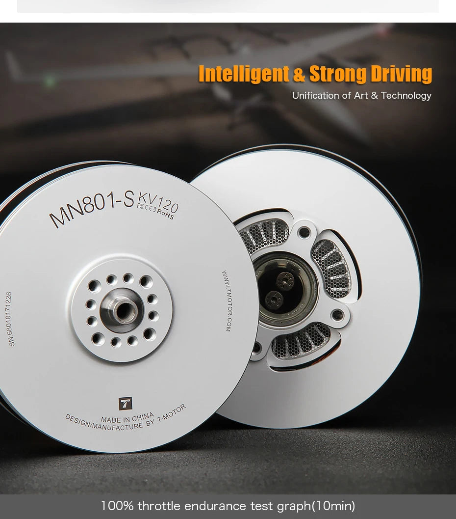 T-motor, MN8O1-S KV120 Fec€=F RoHs 1