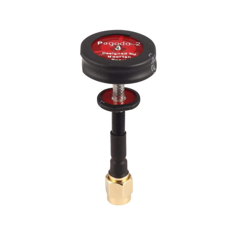 2PCS 5.8Ghz Omnidirectional Antenna SMA Connector/RP-SMA Connector for 5.8g EMAX Pagoda 2 FPV Racing Drone 19 bright color makes it easy to spot the copter in the events of crash, especially in tall