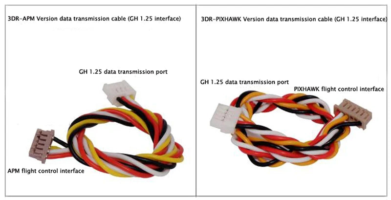 CUAV Cable, 3DR-APM Verslon data transmlsslon cable (CH