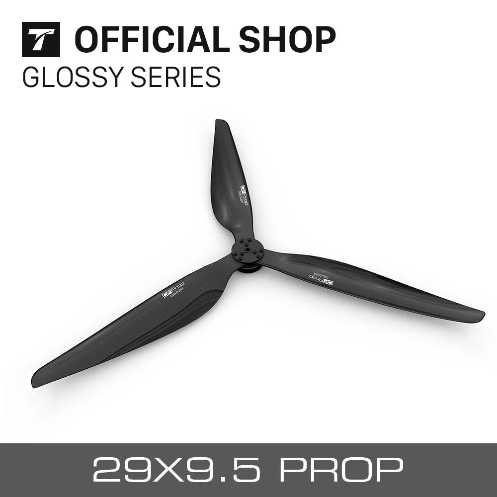 T-Motor G29*9.5" inch Prop, OFFICIAL SHOP GLOSSY SERIES 29x9.5 PROP