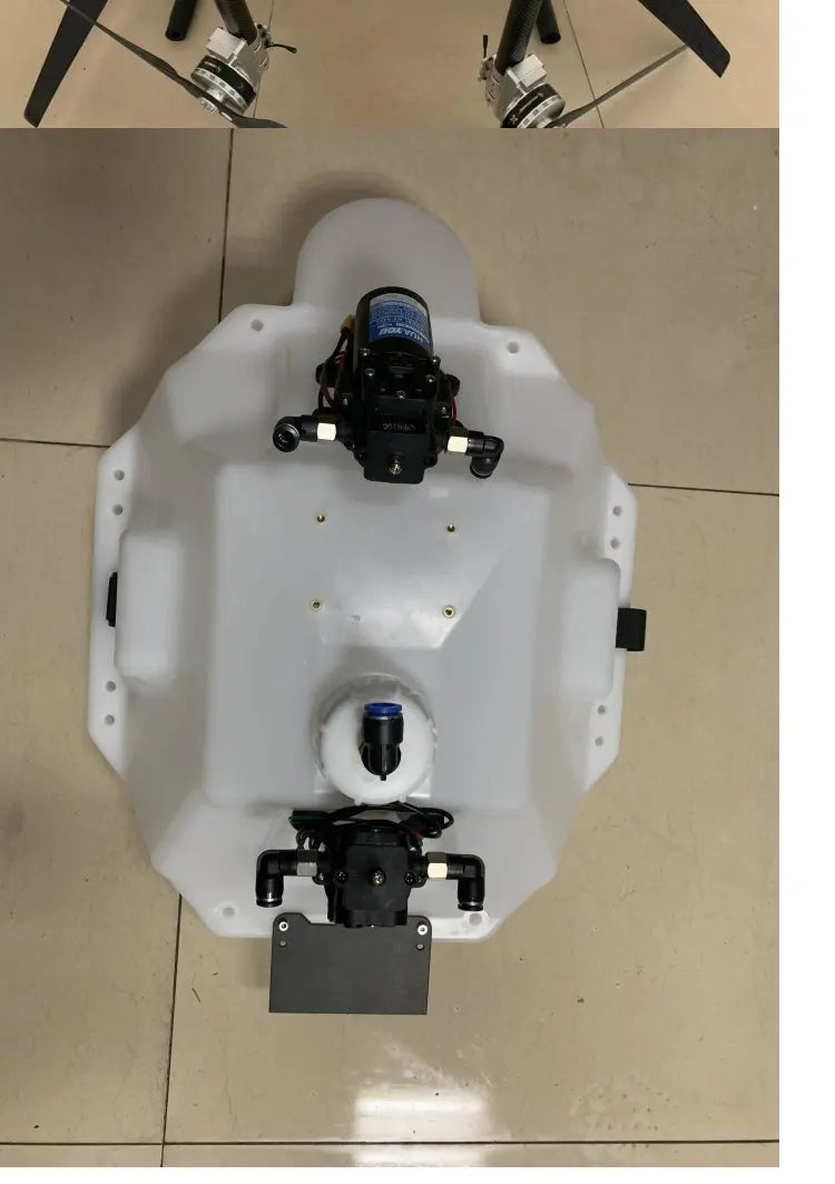 25L Water Tank - for agricultural plant protection drone compatible with various tripod fixing methods 25KG Water Tank Agriculture Drone Accessories 10 25L Water Tank, BDUAV DIY 25KG / 25L water tank for agricultural plant protection drone compatible with