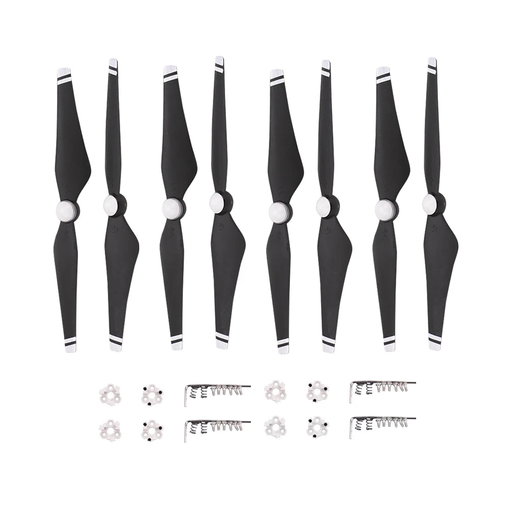 8pcs 9450S Replacement Propeller for DJI Phantom 4 pro Advanced Drone Quick Release Wing Fans 9450 Props Black Blade CW CCW 6 dji phantom 4 advanced fit for 2 : DJI phan