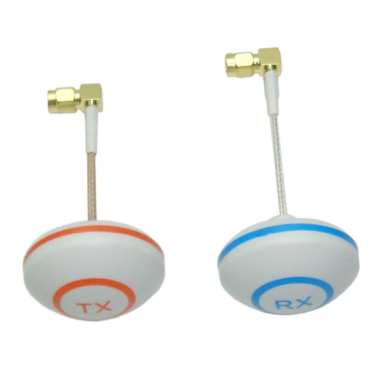 2PCS FPV 5.8Ghz Right Angle Mushroom RP-SMA Antenna Gains FPV Aerial Photo For RC Ground Station DJI Phantom QAV250 5 Specifications: Package size: 11.3 * 8.6 * 4cm / 4.4