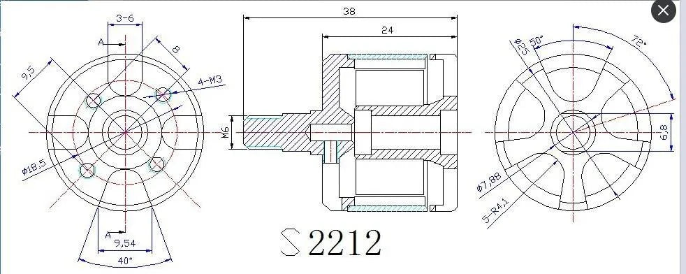 DF13-5P GPS interface with external compass interface, convenient for the connection of