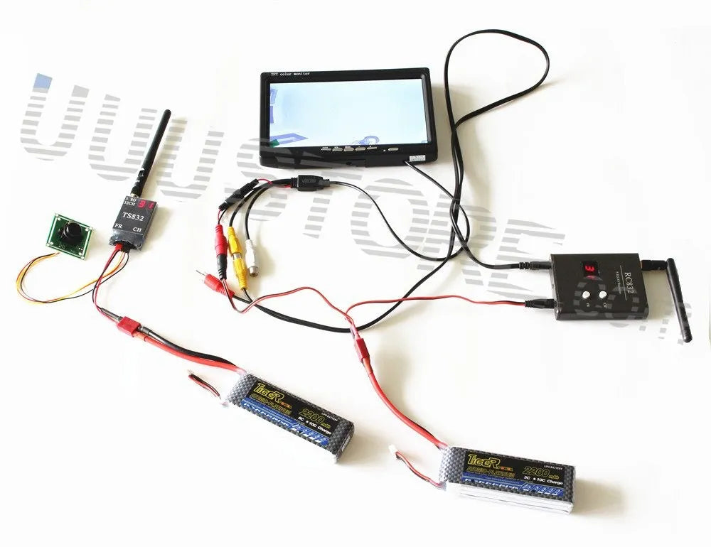 TS832 Transmitter RC832 Receiver - FPV 5.8G 5.8GHz 600mW Wireless AV Audio Video 48CH RC Transmitter TX TS832 & Receiver RX RC832H For Racing drone F450 QAV250 7 aeProduct.getSubject()