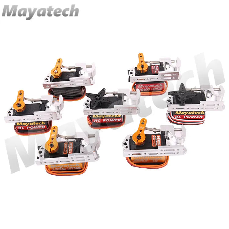 Mayatech Servo: Parabolic switch & aerial vehicle thrower with 25kg load capacity, remote-controlled.