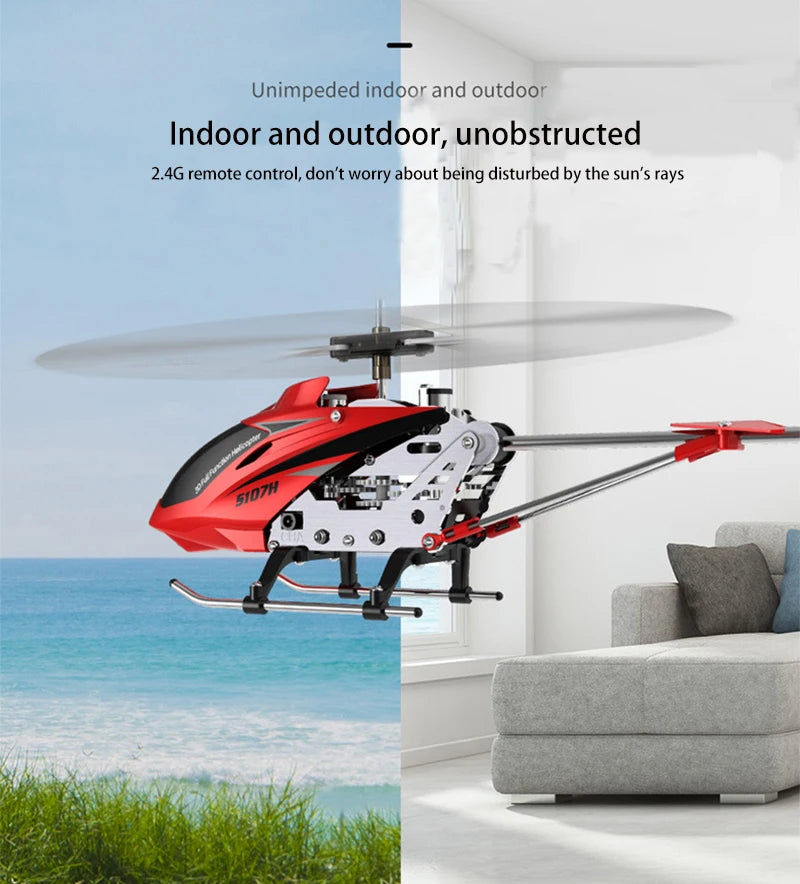 SYMA S107H Rc Helicopter, sun's rays are unimpeded indoor and outdoor . unobstructed