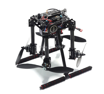 Upgrade ZD550 550mm / ZD680 680mm Carbon Fiber Quadcopter Frame - for F550 FPV Quad with Carbon Fiber Landing Skid